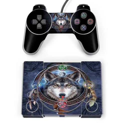 Brigid Ashwood Wolf Symbols PlayStation Classic Bundle Skin